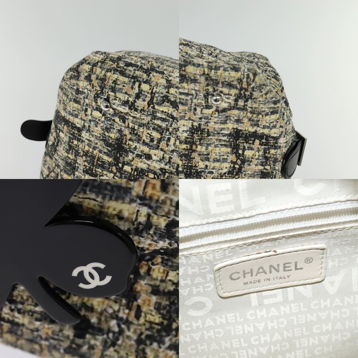 Chanel Chanel Classic Flap Tweed Handbag Size ONE SIZE - 6 Thumbnail