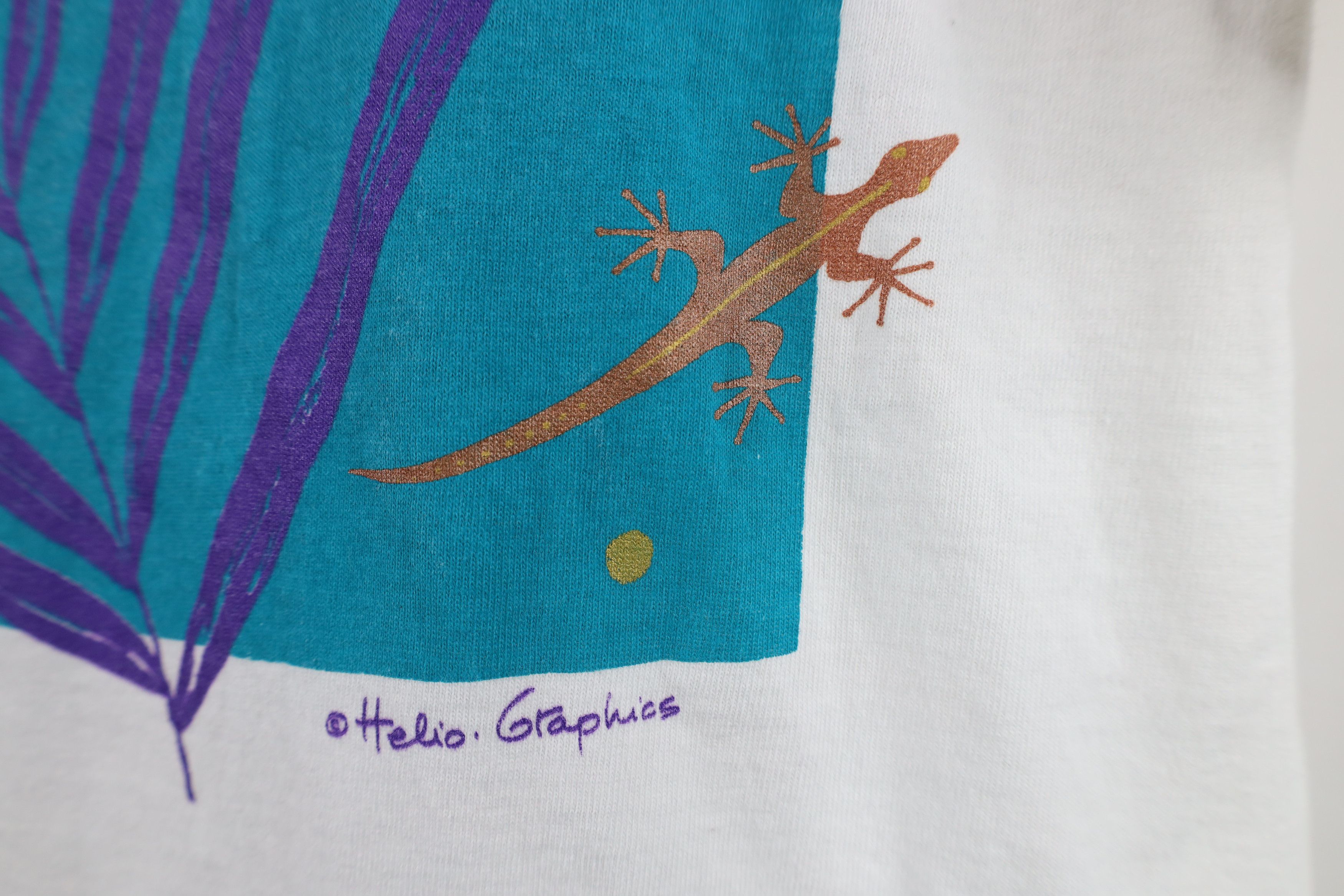 Vintage Vintage 90s Streetwear Virgin Islands Lizard T-Shirt USA Size US M / EU 48-50 / 2 - 5 Thumbnail