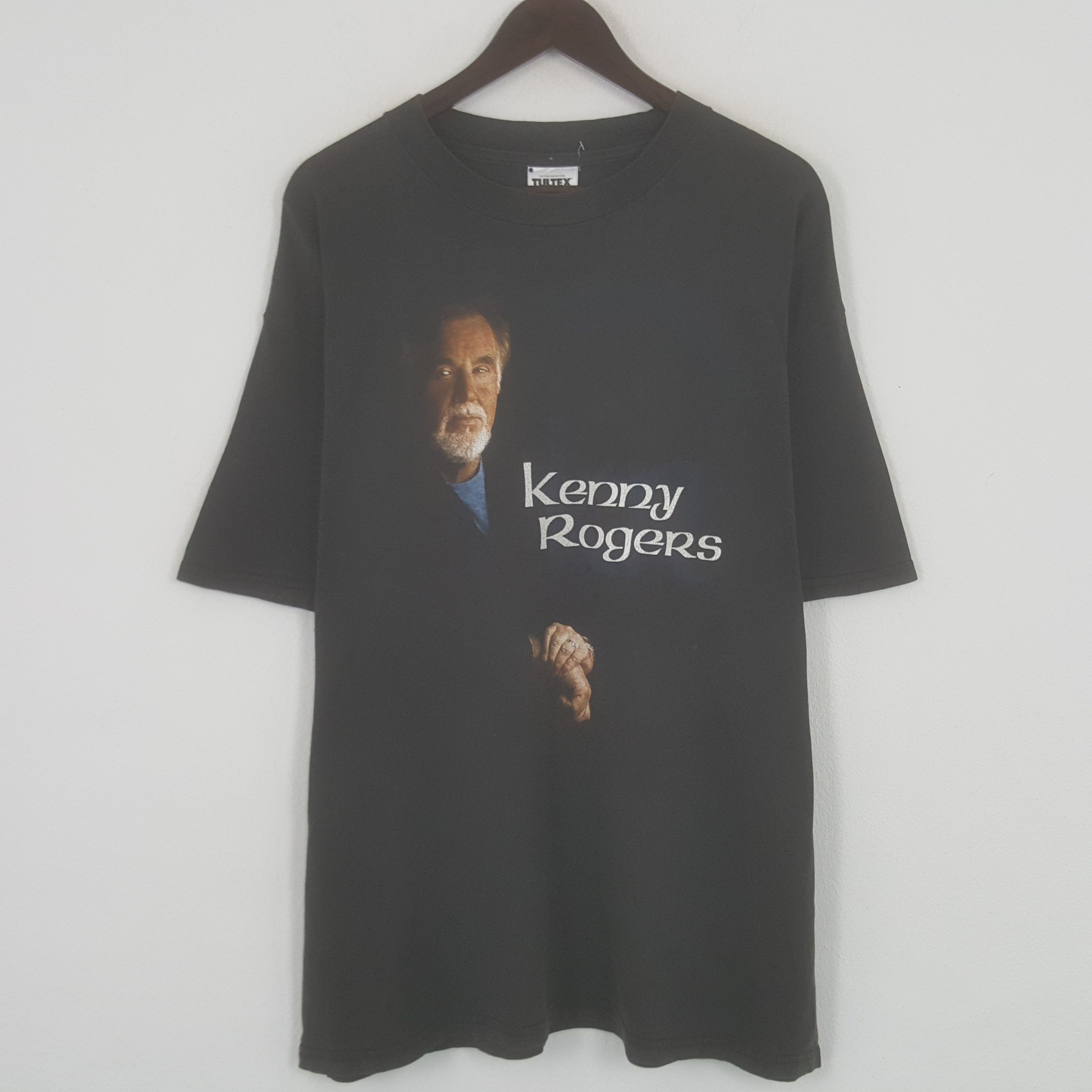 Vintage Vintage Kenny Rogers Tshirt Size US XL / EU 56 / 4 - 1 Thumbnail