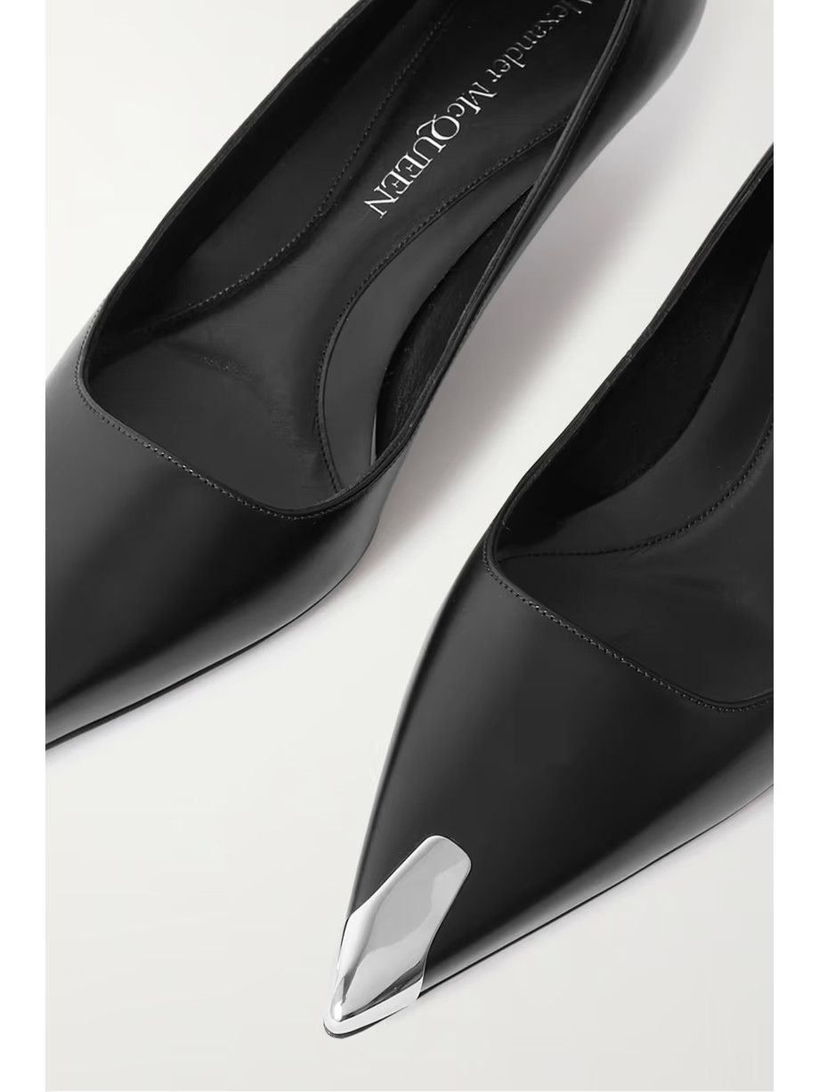 Alexander McQueen o1y0225 Pumps in Black Size US 7.5 / IT 37.5 - 4 Thumbnail