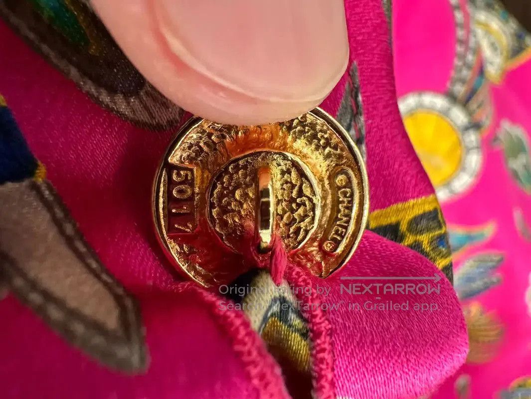 Chanel Chanel Pink Silk Women's Shirt . Size M / US 6-8 / IT 42-44 - 6 Thumbnail