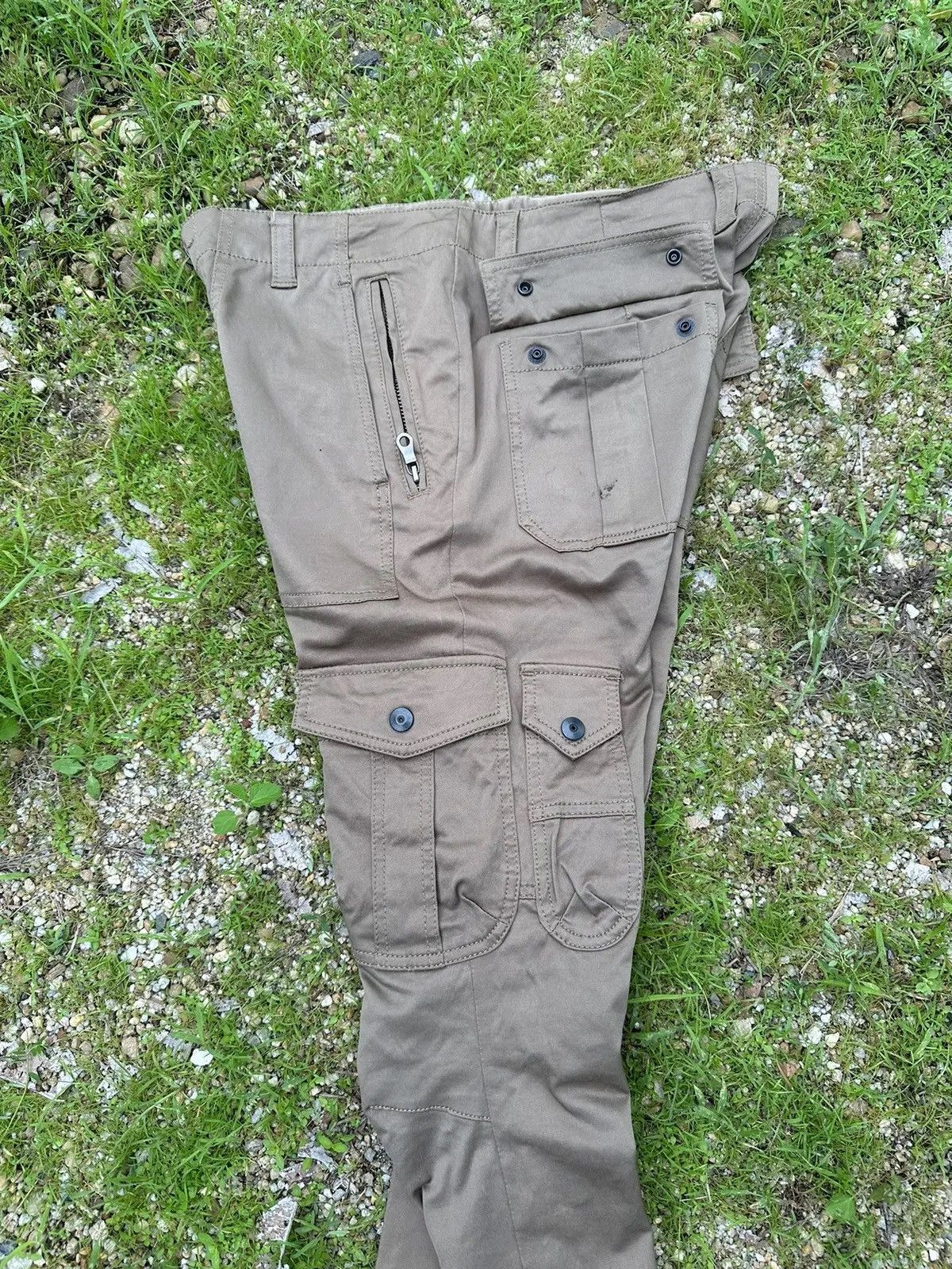 Schlussel SICKS!!🔥🔥FLARE/BOOTCUT SCHLUSSEL MULTIPOCKET BONDAGE PANTS Size US 34 / EU 50 - 16 Thumbnail