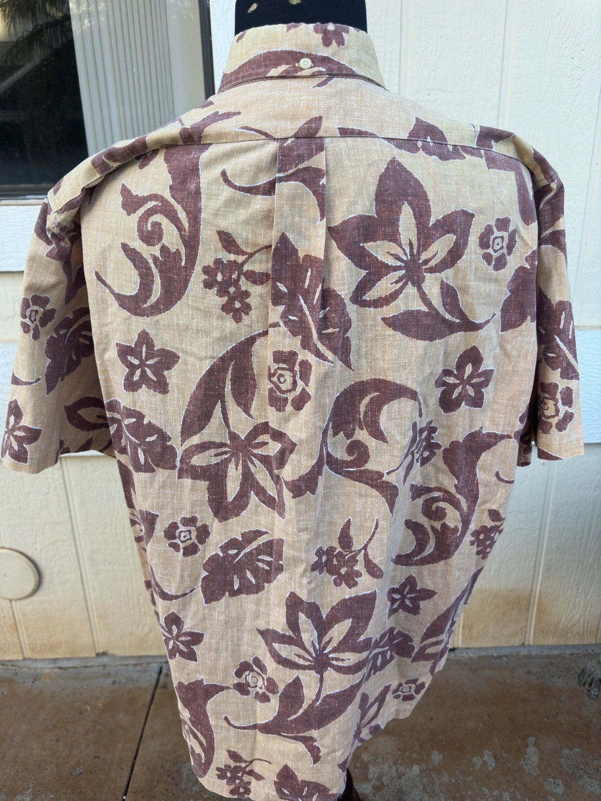 Reyn Spooner PreOwned Reyn Spooner Hawaiian Print Orange/Red Men's XL Size US XL / EU 56 / 4 - 2 Thumbnail