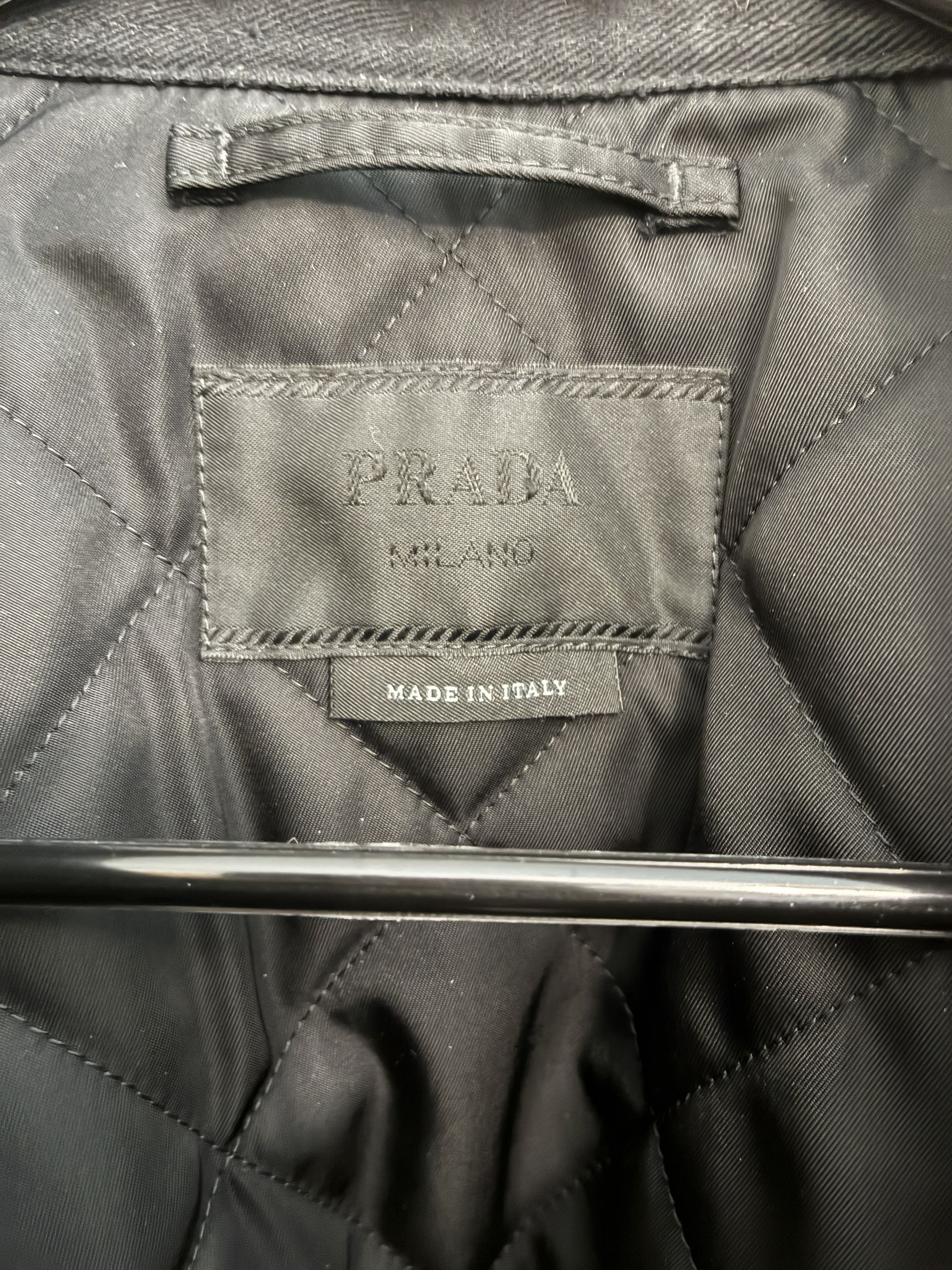 Prada Prada Re-Nylon Padded Utility Jacket FW23 Size US XL / EU 56 / 4 - 4 Thumbnail