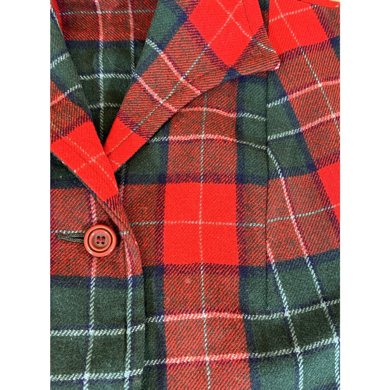 Pendleton VINTAGE Pendleton Vest Womens 10 Tartan Plaid Wool 60s Preppy Cottagecore Mens Ladies? Size L / US 10 / IT 46 - 3 Thumbnail