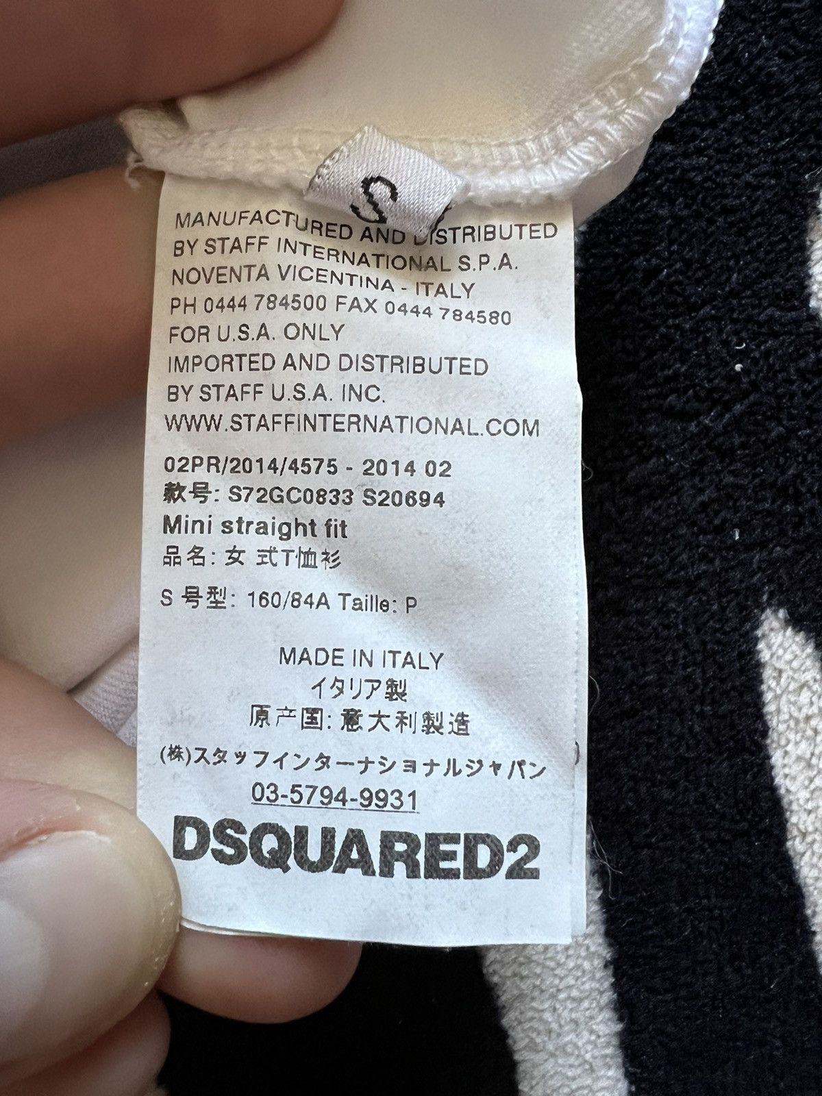 Dsquared2 Dsquared Caten t-shirt print logo Size S / US 4 / IT 40 - 6 Thumbnail