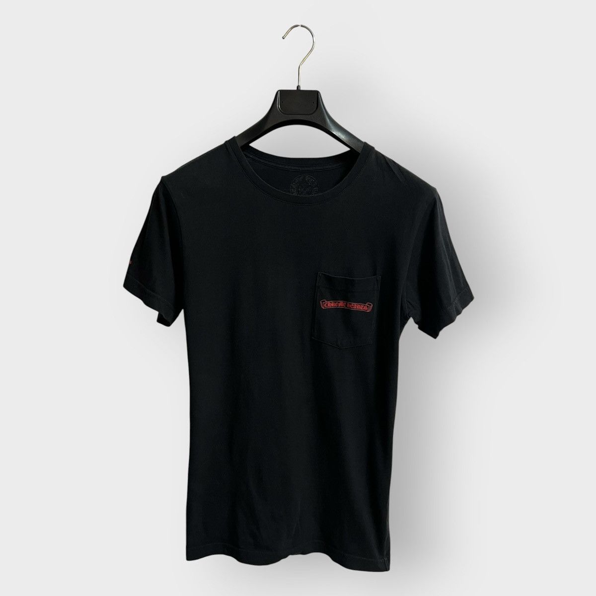 Chrome Hearts RARE! Chrome Hearts Red Horseshoe T-Shirt Black Size US M / EU 48-50 / 2 - 1 Thumbnail
