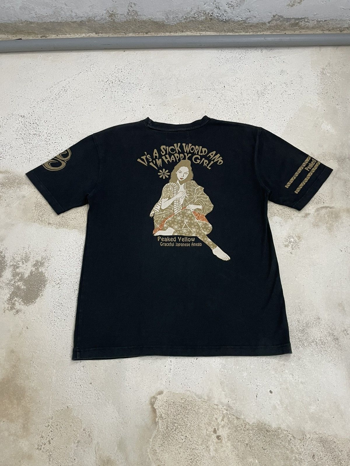 Hysteric Glamour × Japanese Brand Peaked Yellow by Ted Company Graceful Japanese Anego Size US M / EU 48-50 / 2 - 9 Thumbnail