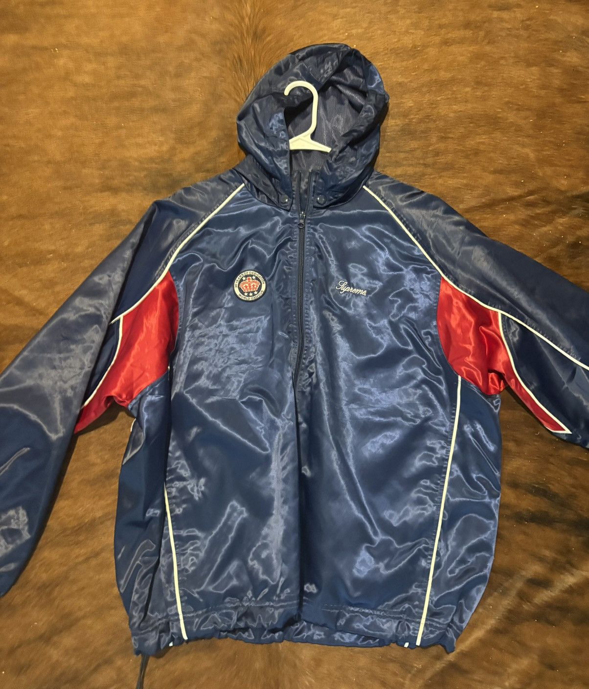 Supreme Supreme satin soccer jacket Size US L / EU 52-54 / 3 - 1 Thumbnail