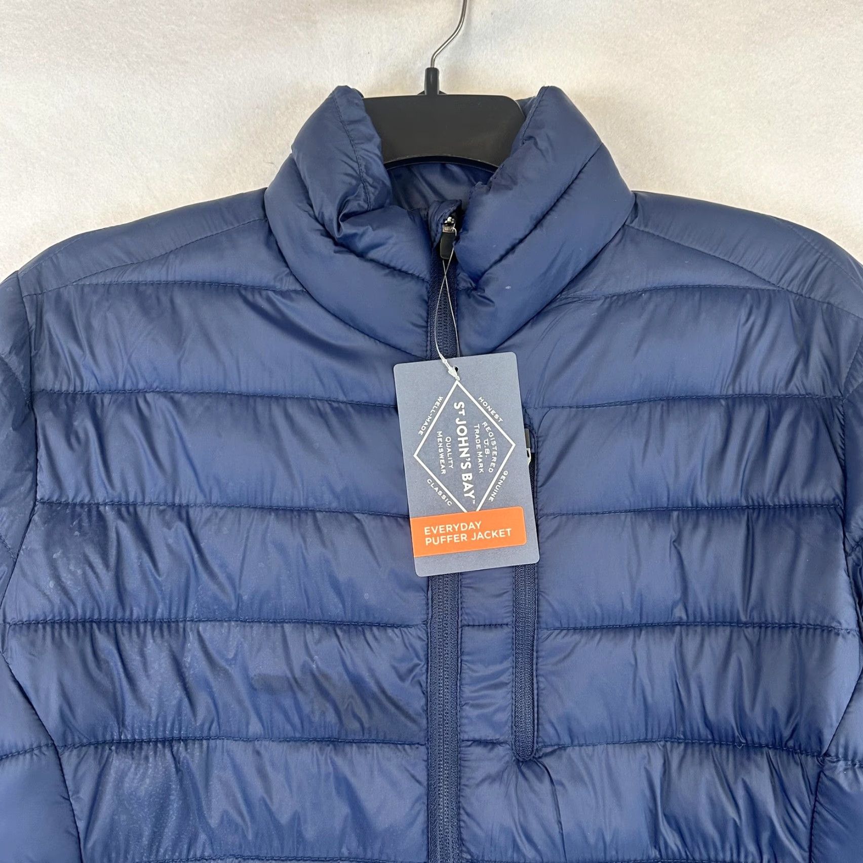 Vintage St Johns Bay Puffer Jacket Mens M Lightweight Water Resistant Everyday Coat Shirt Size US M / EU 48-50 / 2 - 3 Thumbnail