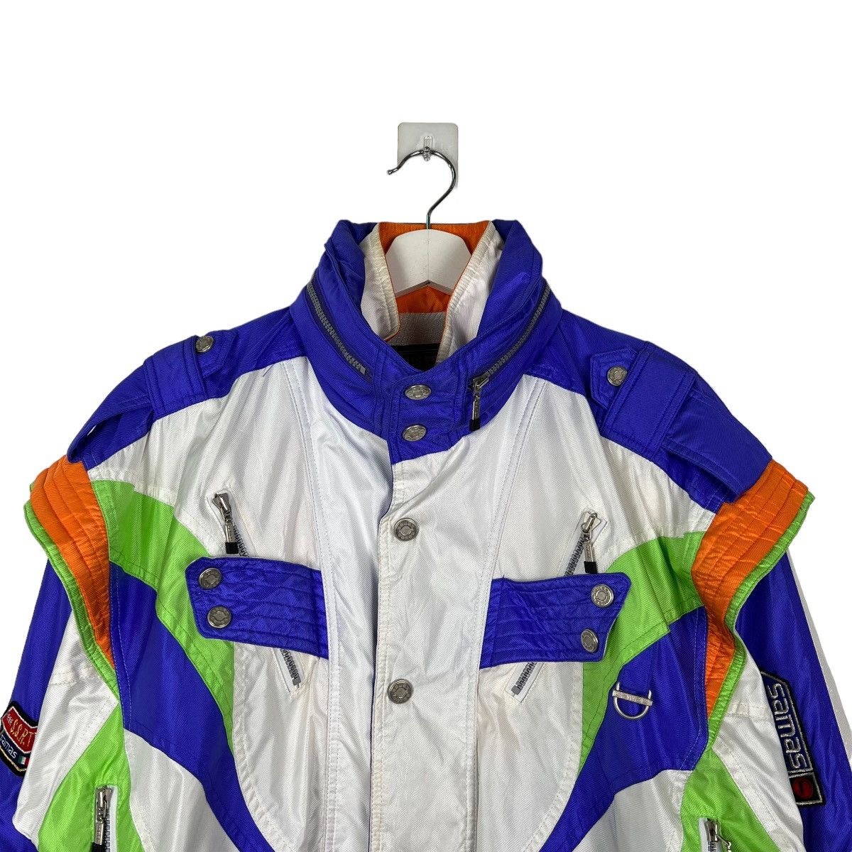 Japanese Brand 🔥 90s SAMAS SSR TEAM ASTRO SKI WEAR JACKET Size US S / EU 44-46 / 1 - 5 Thumbnail