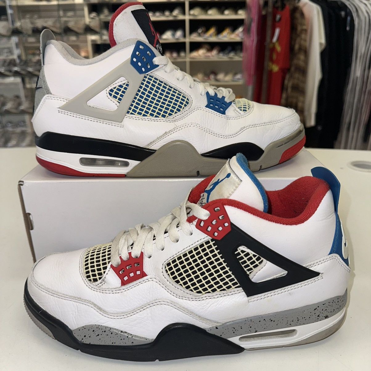 Jordan Brand Size 10.5 - Nike Air Jordan 4 Retro SE What The 4 CI1184-146 Size US 10.5 / EU 43-44 - 1 Thumbnail
