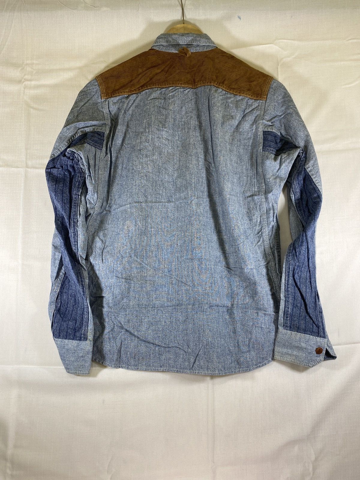 Junya Watanabe denim shirt patches Size US XS / EU 42 / 0 - 2 Thumbnail