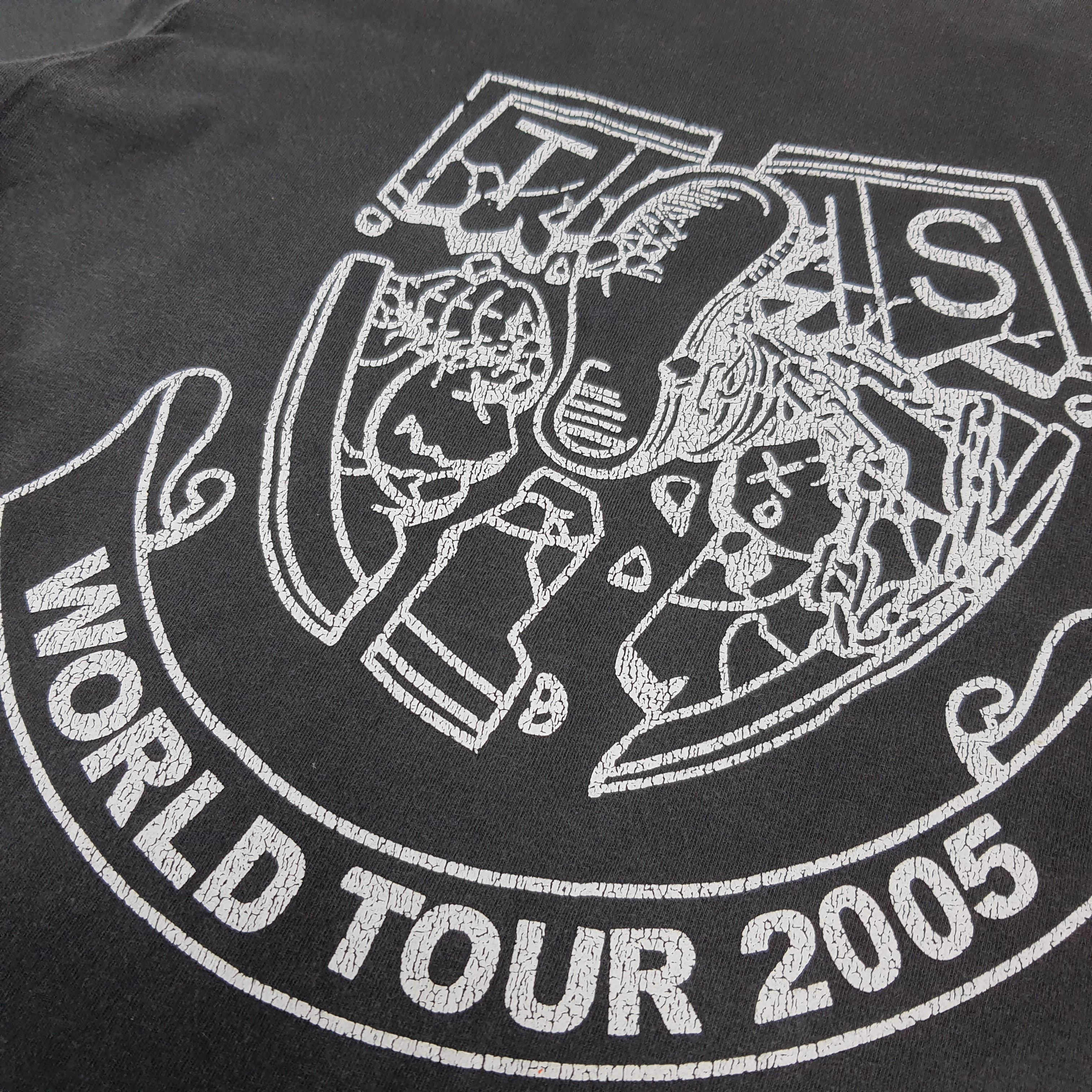 Number (N)ine Vintage Number Nine The Rolling Stones Tour Tee C299N32 Size US S / EU 44-46 / 1 - 2 Thumbnail