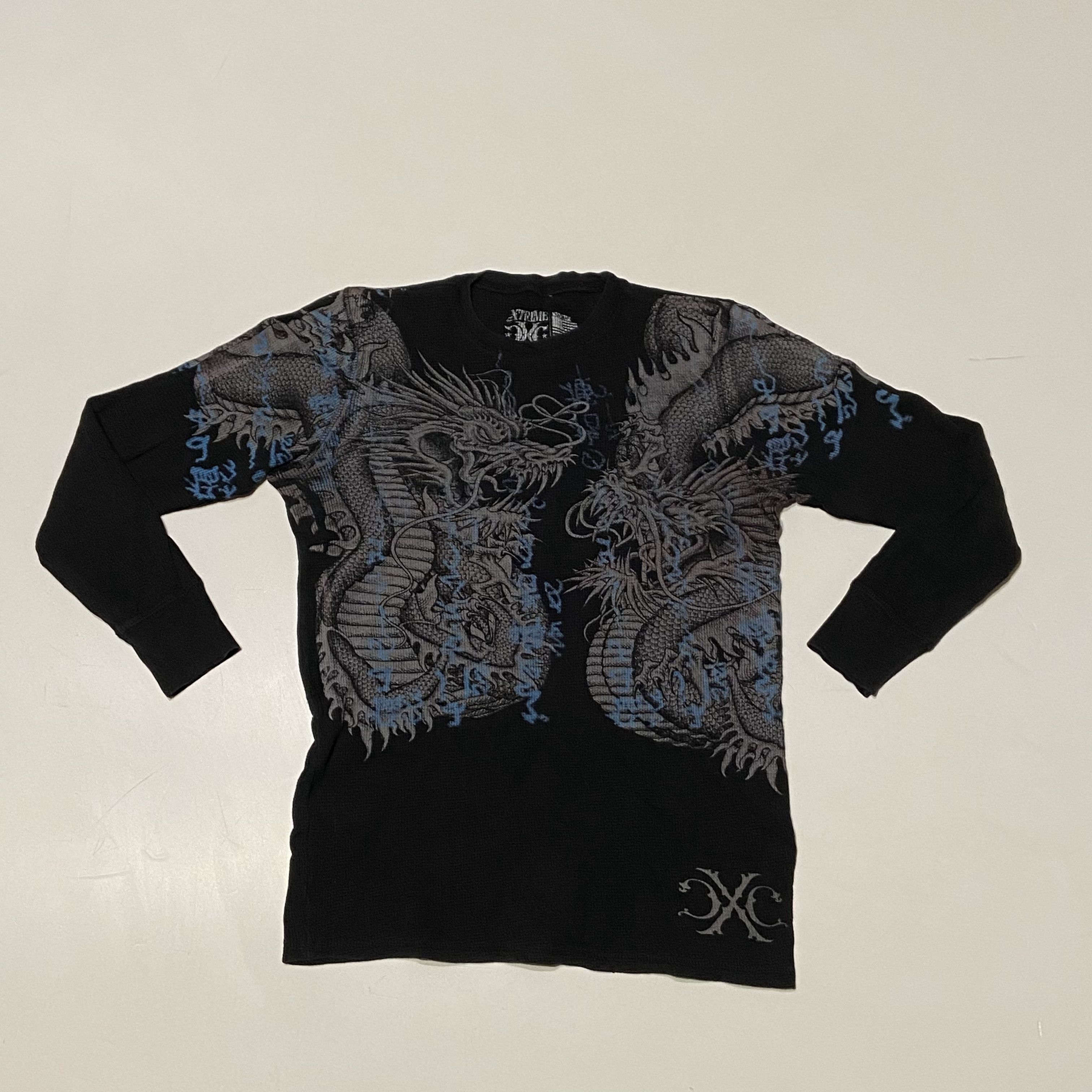 Vintage Crazy Cyber Y2K Xtreme Couture long sleeve size m