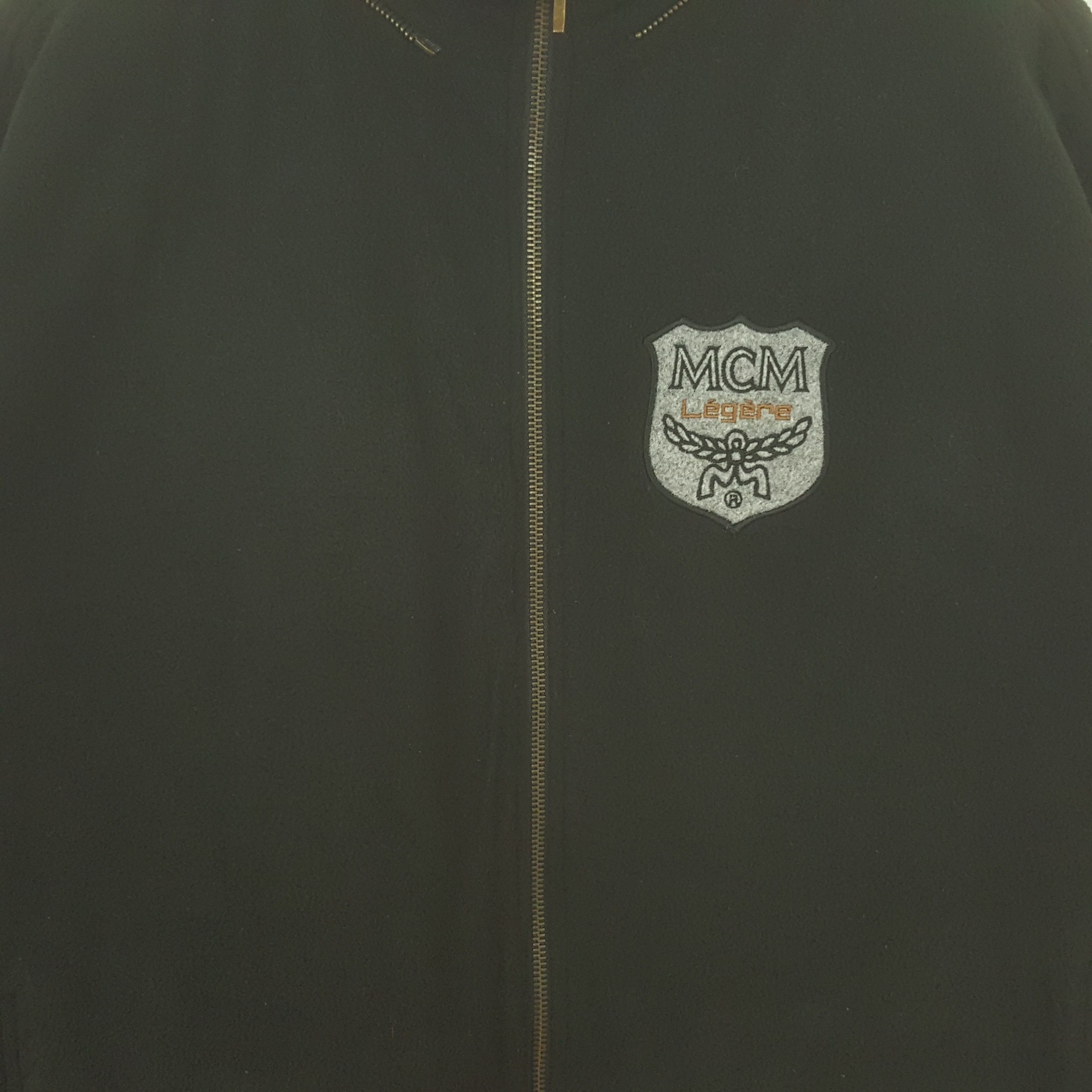 MCM Vintage MCM Designer Brand Fleece Jacket C317N19 Size US XL / EU 56 / 4 - 4 Thumbnail