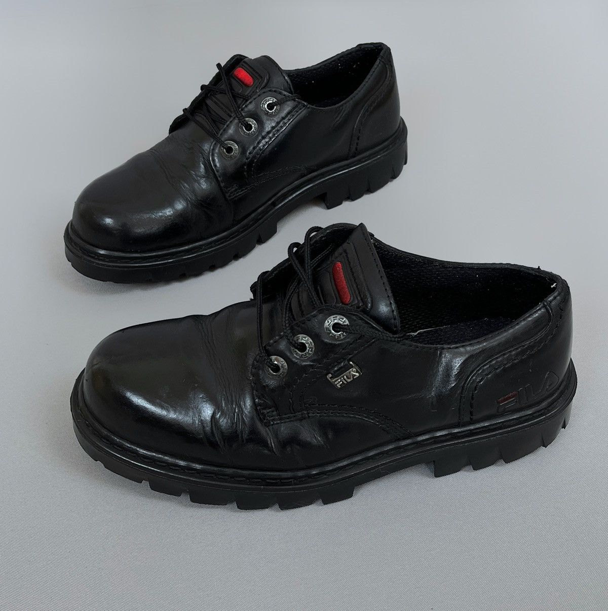 Fila 🔥Rare 90’s FILA Raver Punk Avant Garde Boots Size US 8.5 / EU 41-42 - 4 Thumbnail