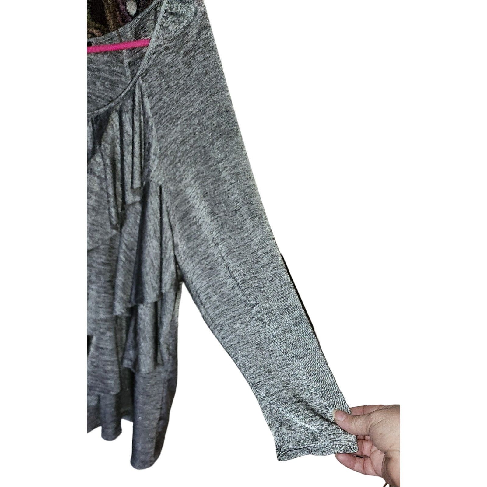 Element Elements Womans Size 2XL gray long sleeved top Size XXL / US 16-18 / IT 52-54 - 3 Thumbnail