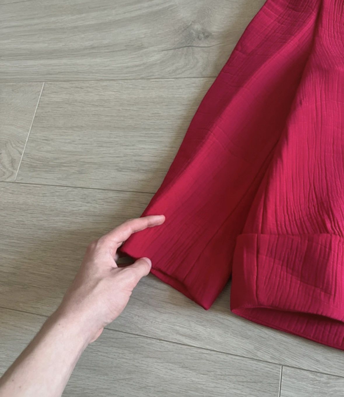 Marni Marni Pleated Silk Blend Hot Pink Hooded Jacket Size M / US 6-8 / IT 42-44 - 4 Thumbnail