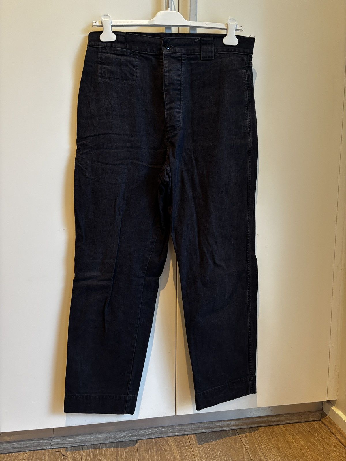 Margaret Howell MHL Tapered pants, ink, Large Size US 34 / EU 50 - 1 Thumbnail