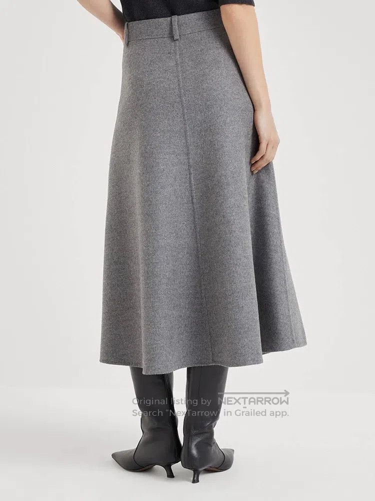 Brunello Cucinelli Brunello Cucinelli Autumn-Winter Wool Skirt Size 26" / US 2 / IT 38 - 8 Thumbnail