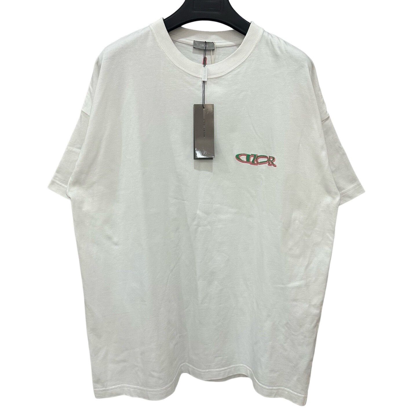 Dior Dior Embroidered Logo T-Shirt XL Size US XL / EU 56 / 4 - 1 Thumbnail