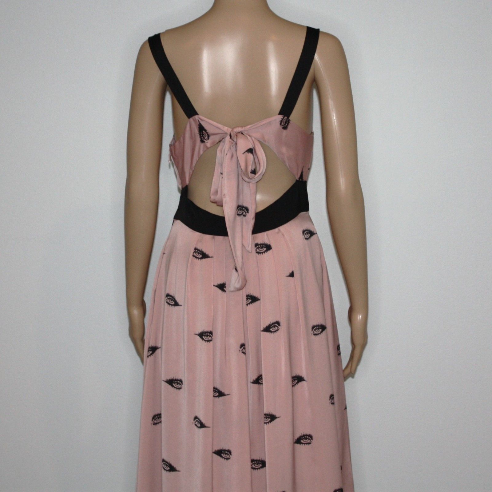 Other Viva Vena! by Vena Cava Pleated Eye Print Dress in size US 6 Size M / US 6-8 / IT 42-44 - 9 Thumbnail