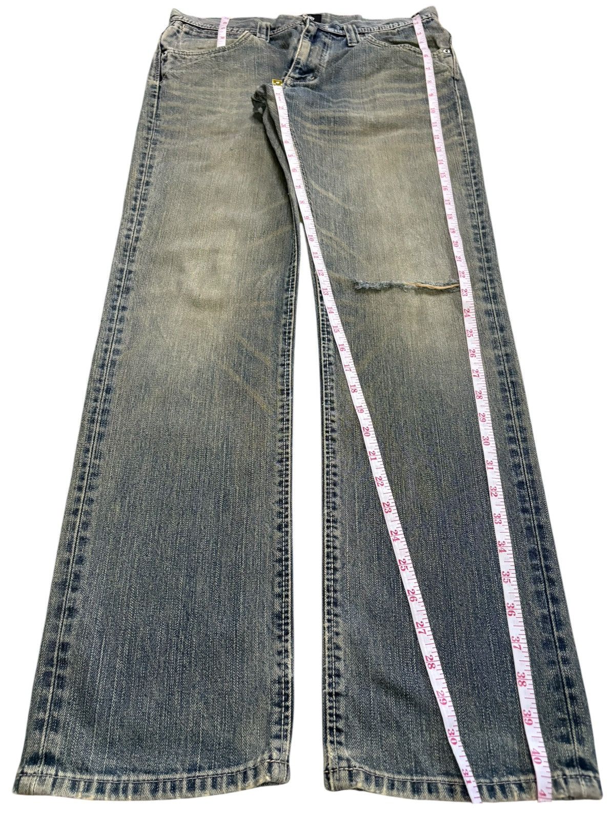 Wrangler Vintage Wrangler Mud Wash Distressed Jeans Size US 32 / EU 48 - 14 Thumbnail