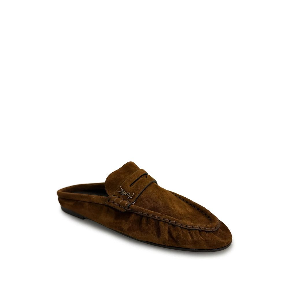 Saint Laurent Paris Saint Laurent BROWN Loafers Size US 7 / IT 37 - 1 Thumbnail