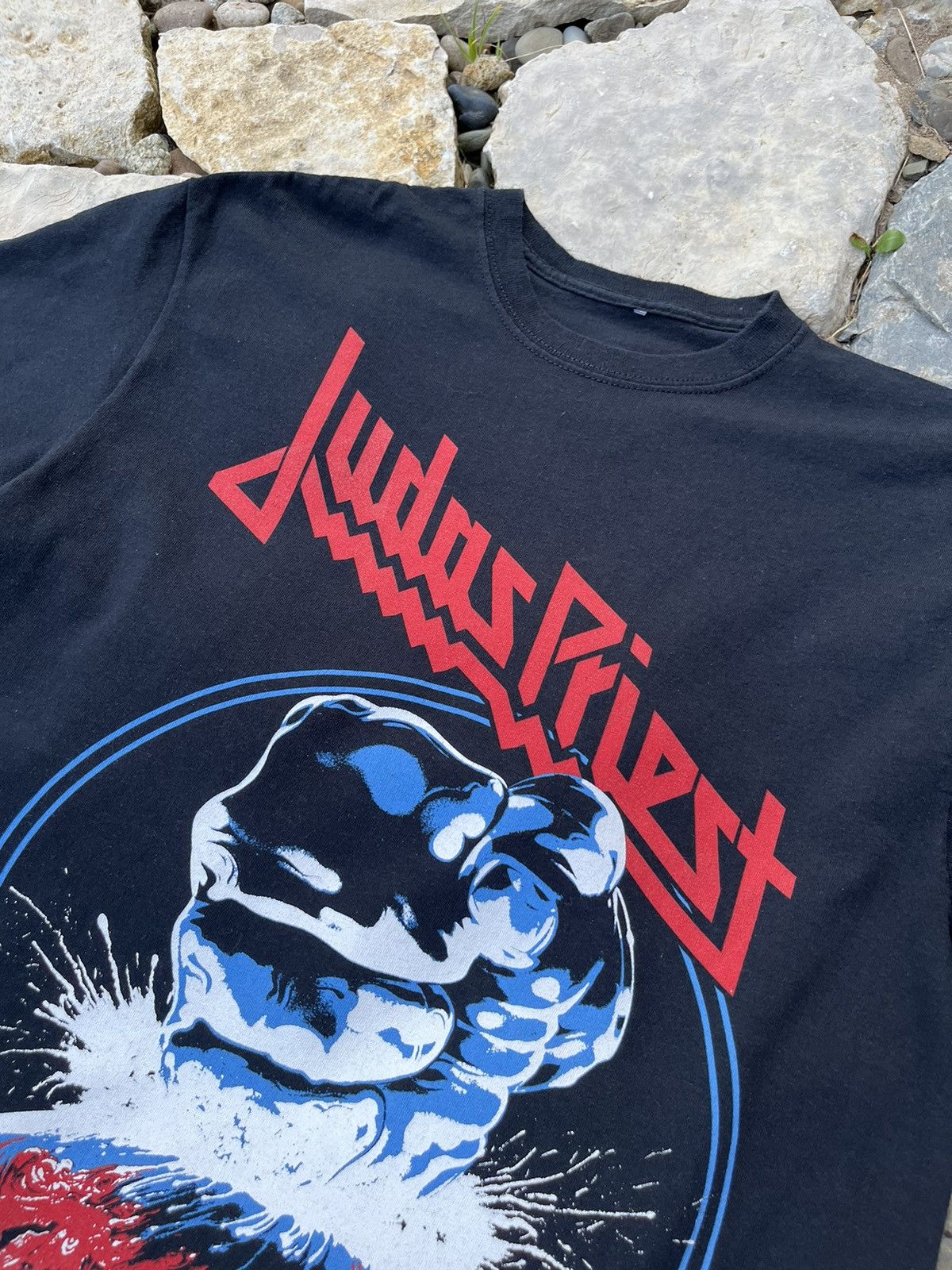 Band Tees × Judas Priest Judas Priest y2k 2019 ram it down tee band metal t-shirt Size US S / EU 44-46 / 1 - 8 Thumbnail