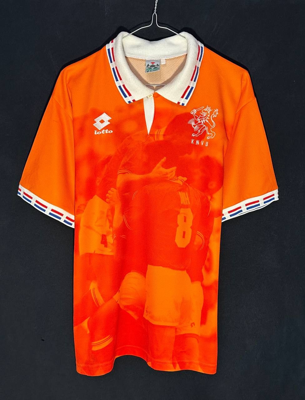 Netherlands home 1996 1997 Lotto football jersey shirt socce