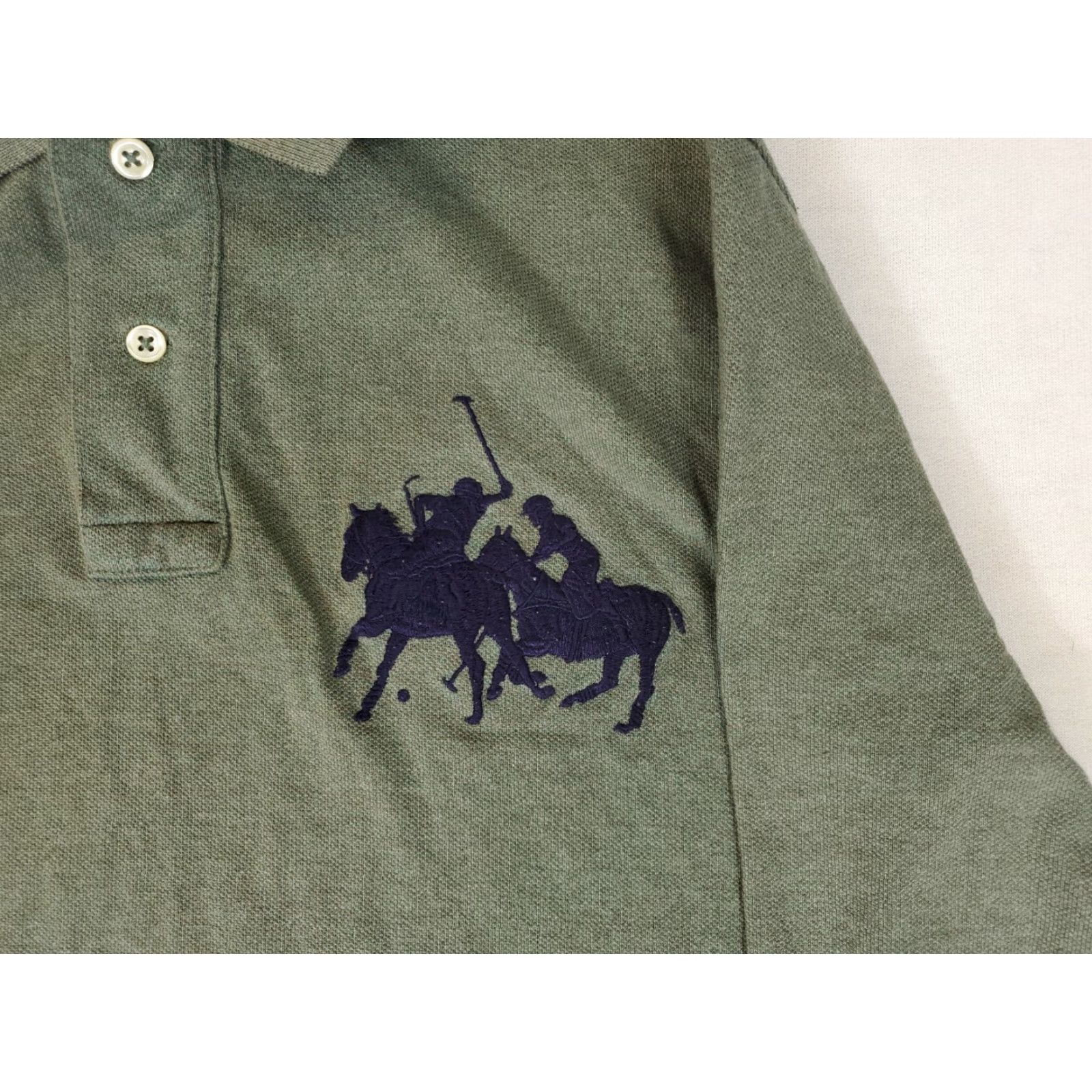 Polo Ralph Lauren Polo Ralph Lauren Dual Match Big Pony Custom Fit Pullover Shirt Mens M Gray Sweatshirt Size US M / EU 48-50 / 2 - 2 Thumbnail