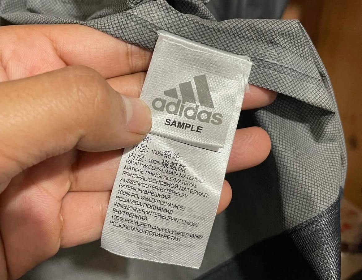 Yohji Yamamoto 2000s Y-3 Adidas C1 Sheer Nylon Windbreaker Jacket Sample Size US M / EU 48-50 / 2 - 7 Thumbnail