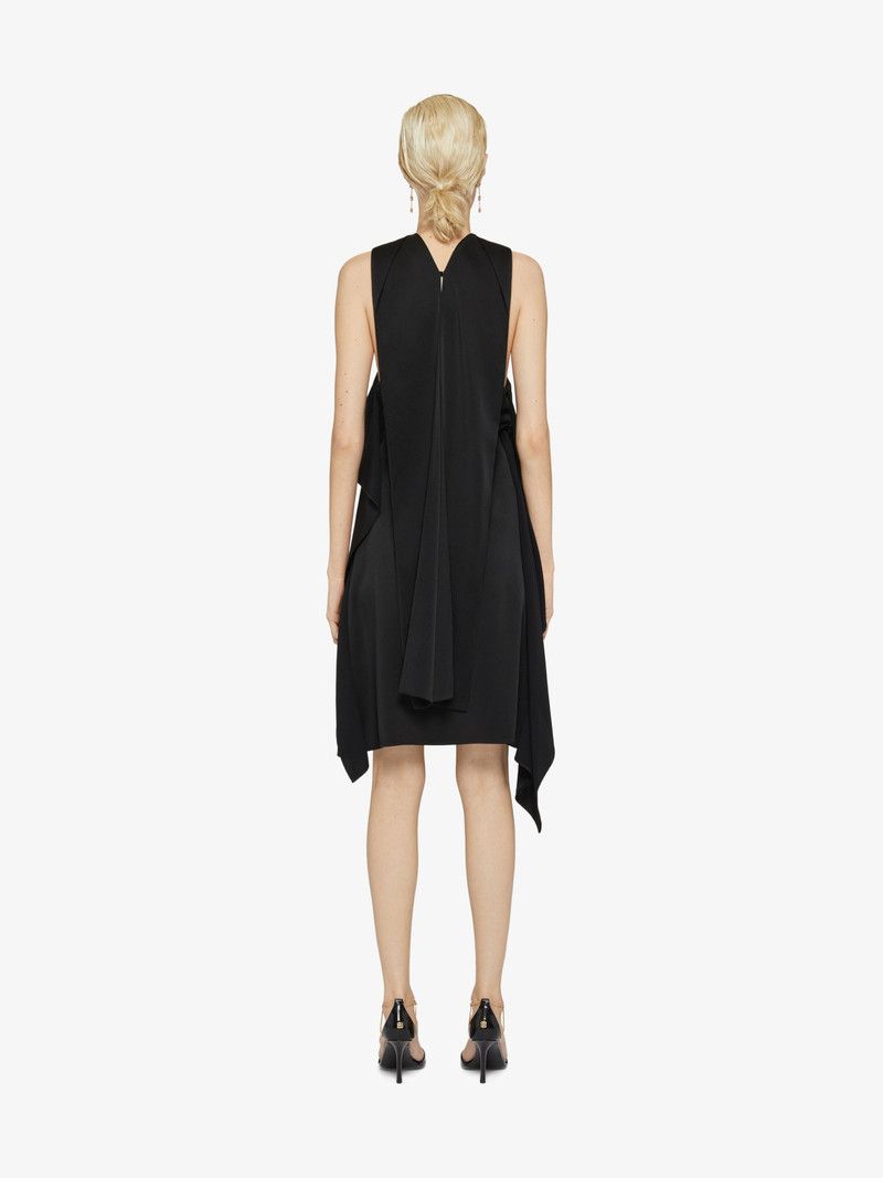 Givenchy o1n1vont0326 Scarf Dress in Black Size XS / US 0-2 / IT 36-38 - 3 Thumbnail