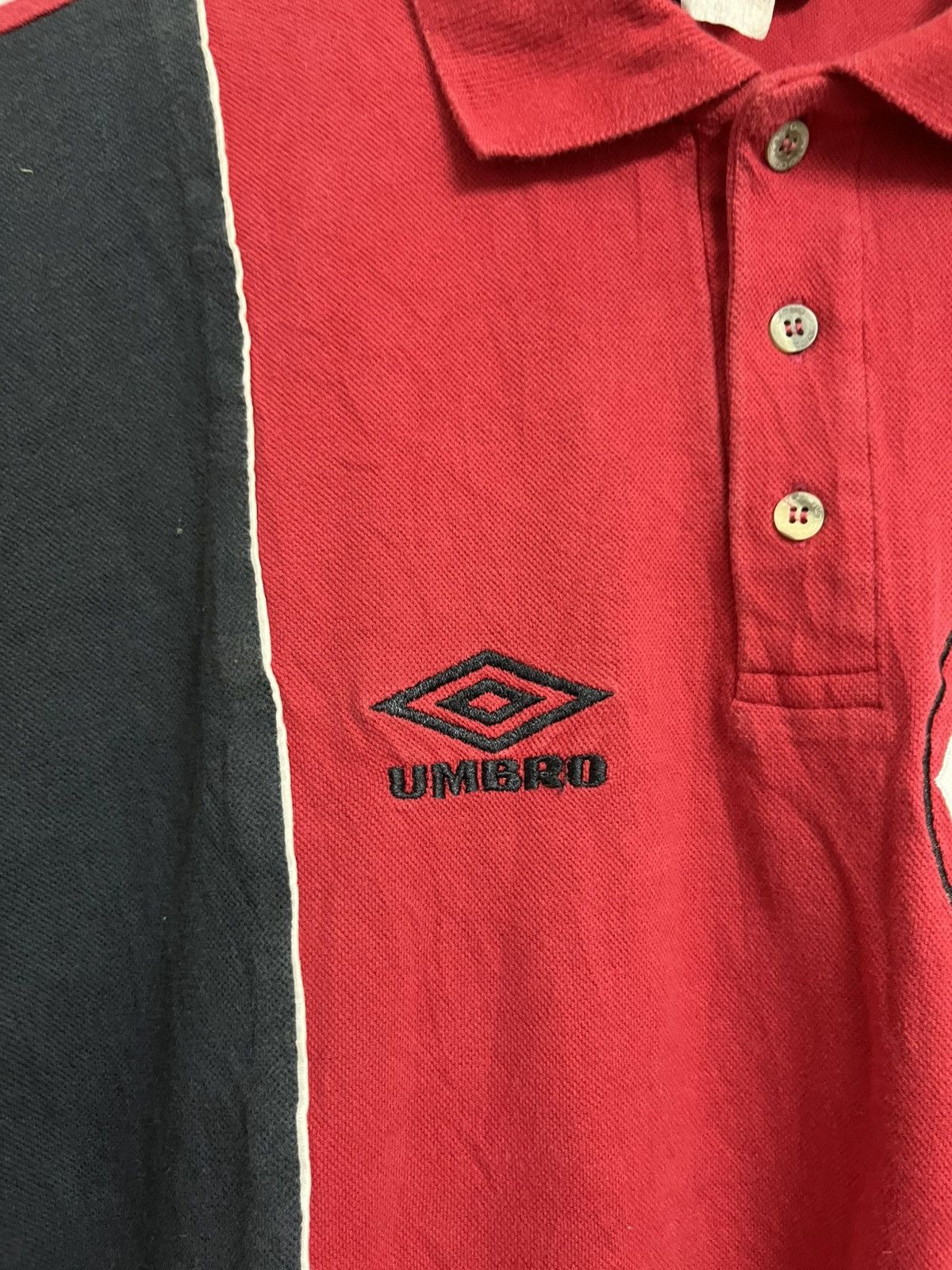 All Sport 💥Vintage 90s CR FLAMENGO Brazil Cotton Polo Size US L / EU 52-54 / 3 - 5 Thumbnail