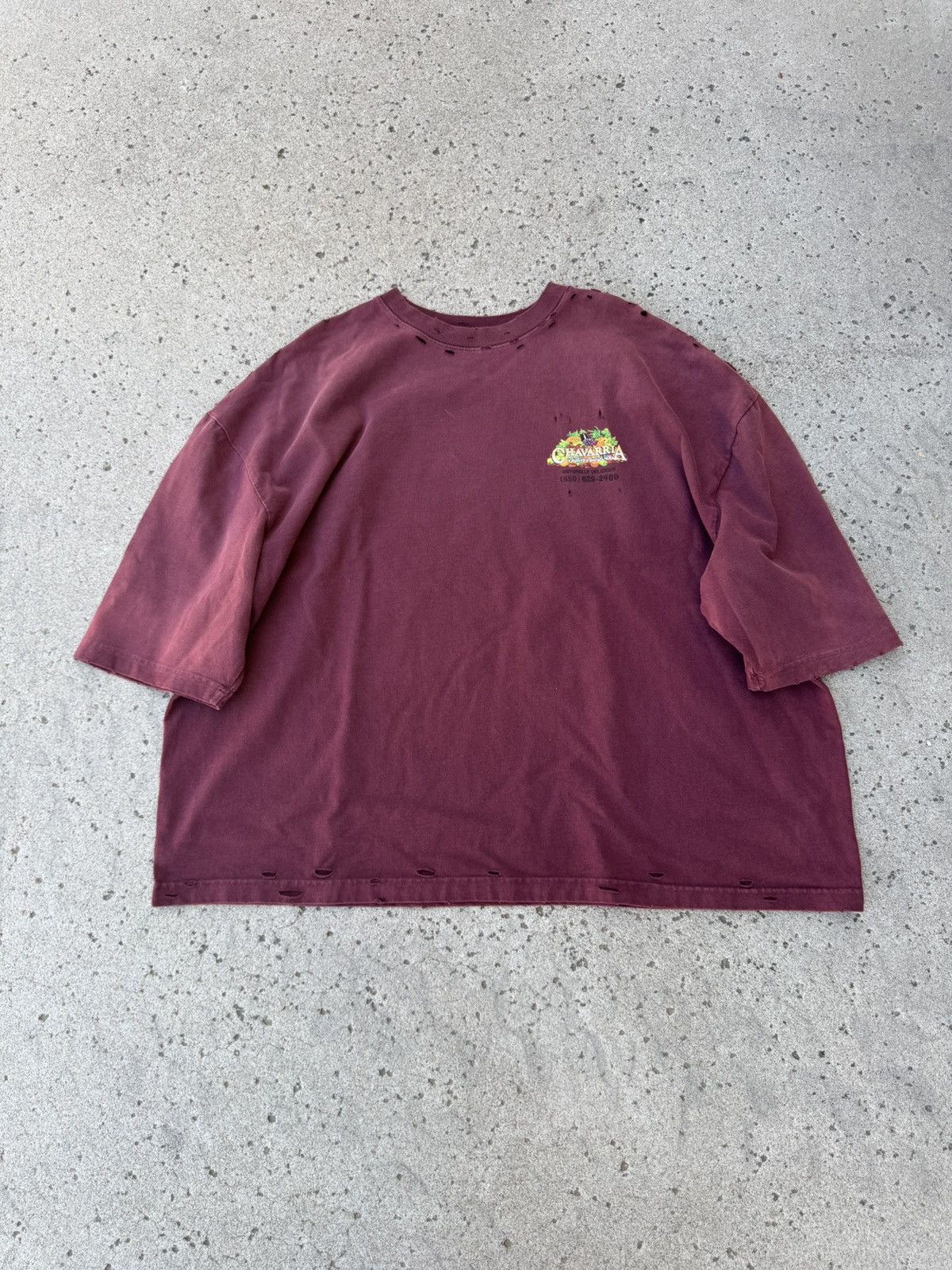 Willy Chavarria Willy Chavarria Fresh Produce Tee Size US S / EU 44-46 / 1 - 2 Thumbnail