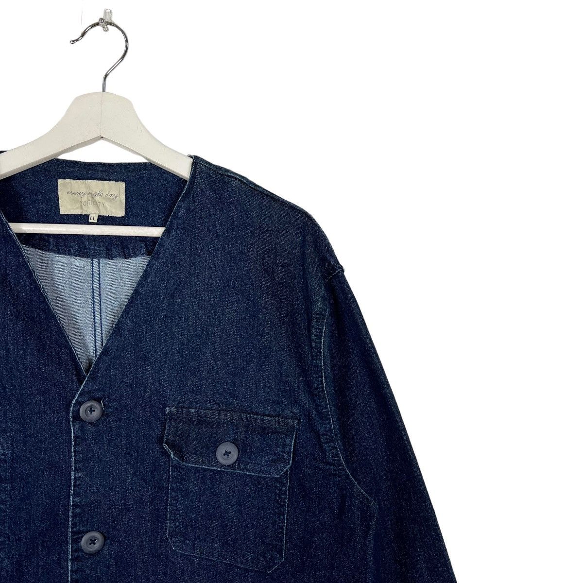 Japanese Brand 🔥 YOUTILITY DENIM WORK CHORE JACKET Size US L / EU 52-54 / 3 - 6 Thumbnail