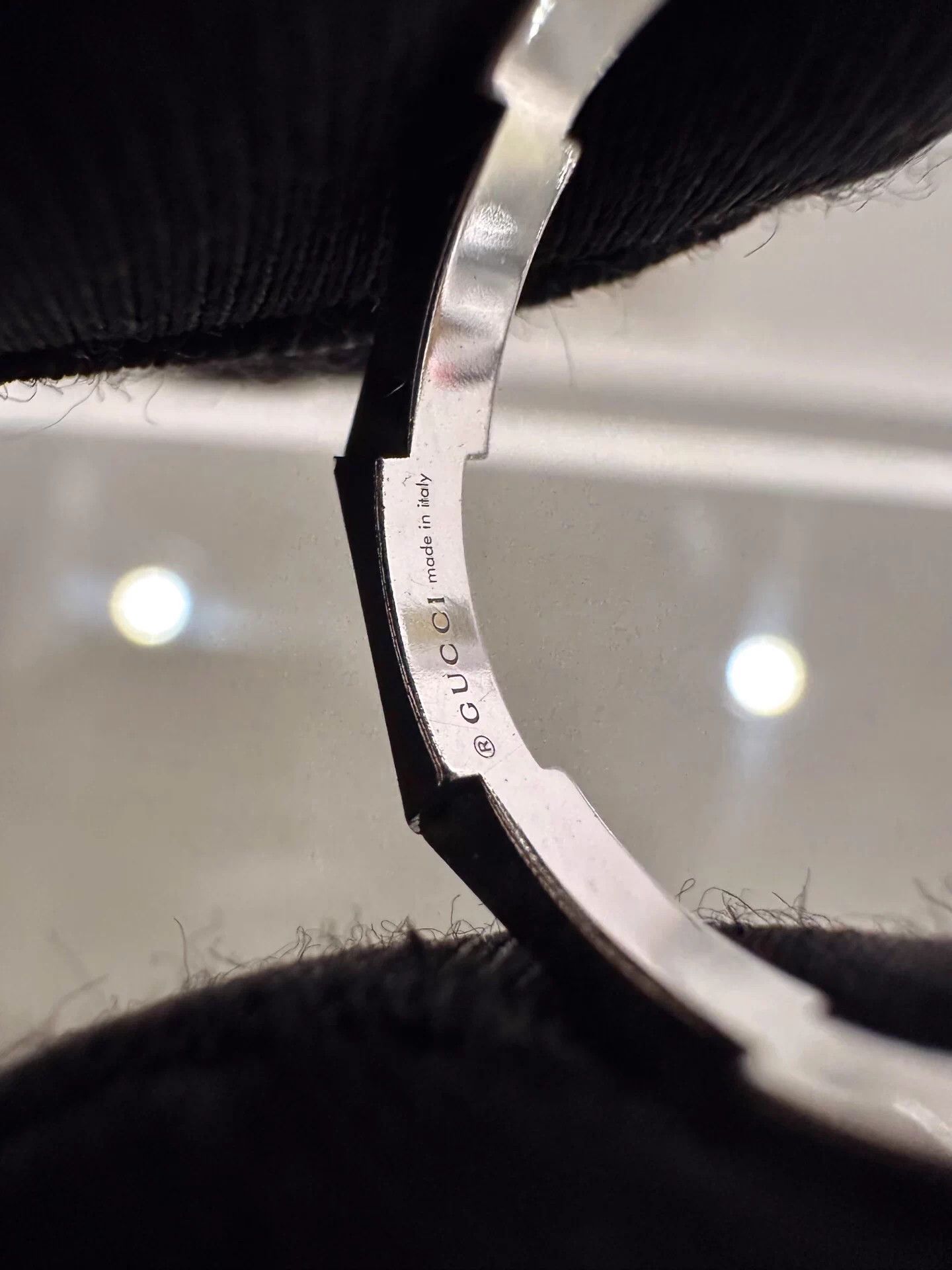 Gucci Gucci Link to Love 18K White Gold Ring Size 10 New Size ONE SIZE - 5 Thumbnail