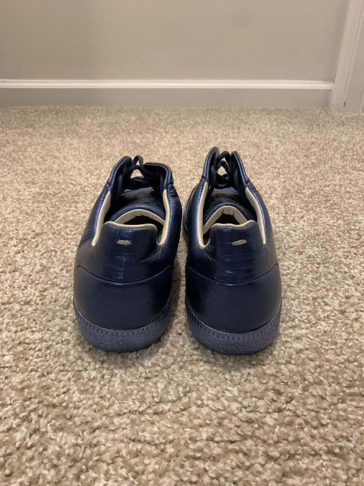 Designer × Maison Margiela Maison Margiela Future Low Metallic Blue Size US 9.5 / EU 42-43 - 5 Thumbnail