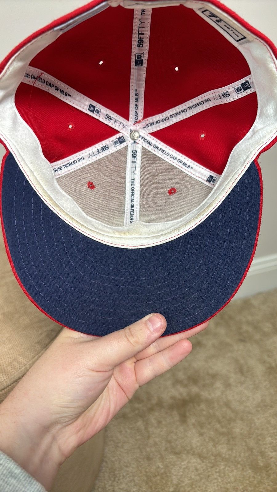 MLB × New Era New Era Boston Red Sox Hat Size ONE SIZE - 5 Thumbnail