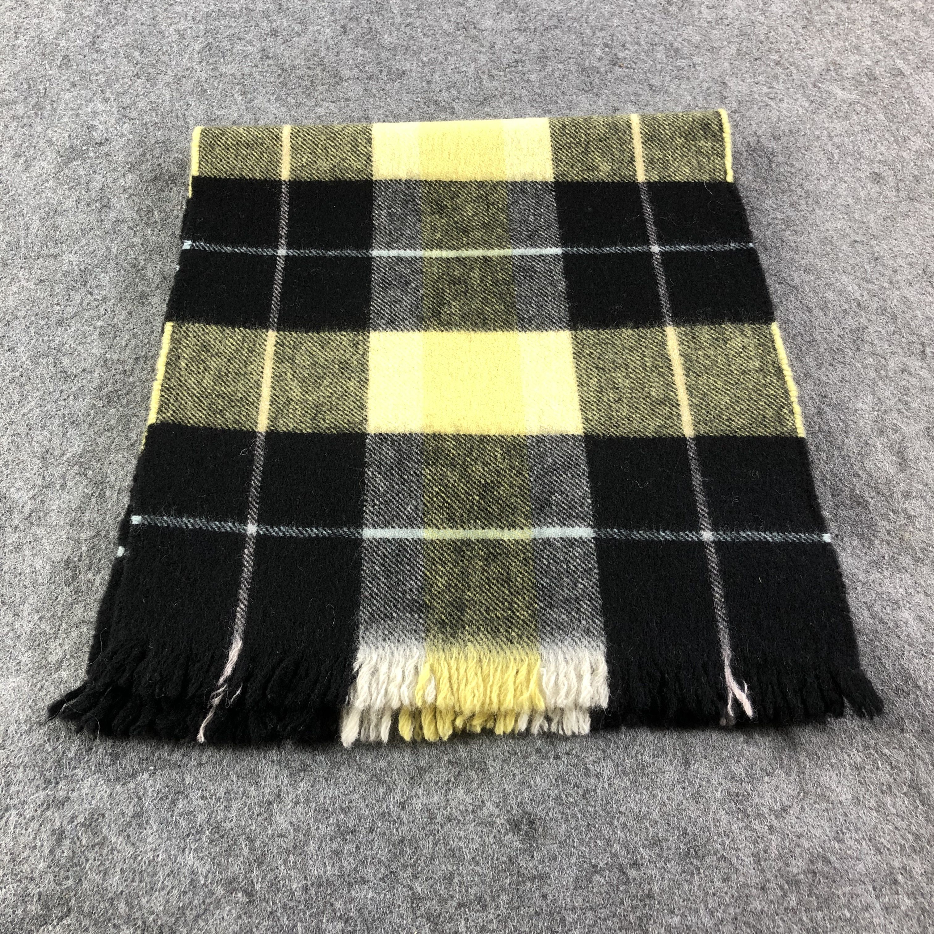 agnes b. Agnes B. Tartan Wool Scarf Muffler V1639 Size ONE SIZE - 2 Thumbnail