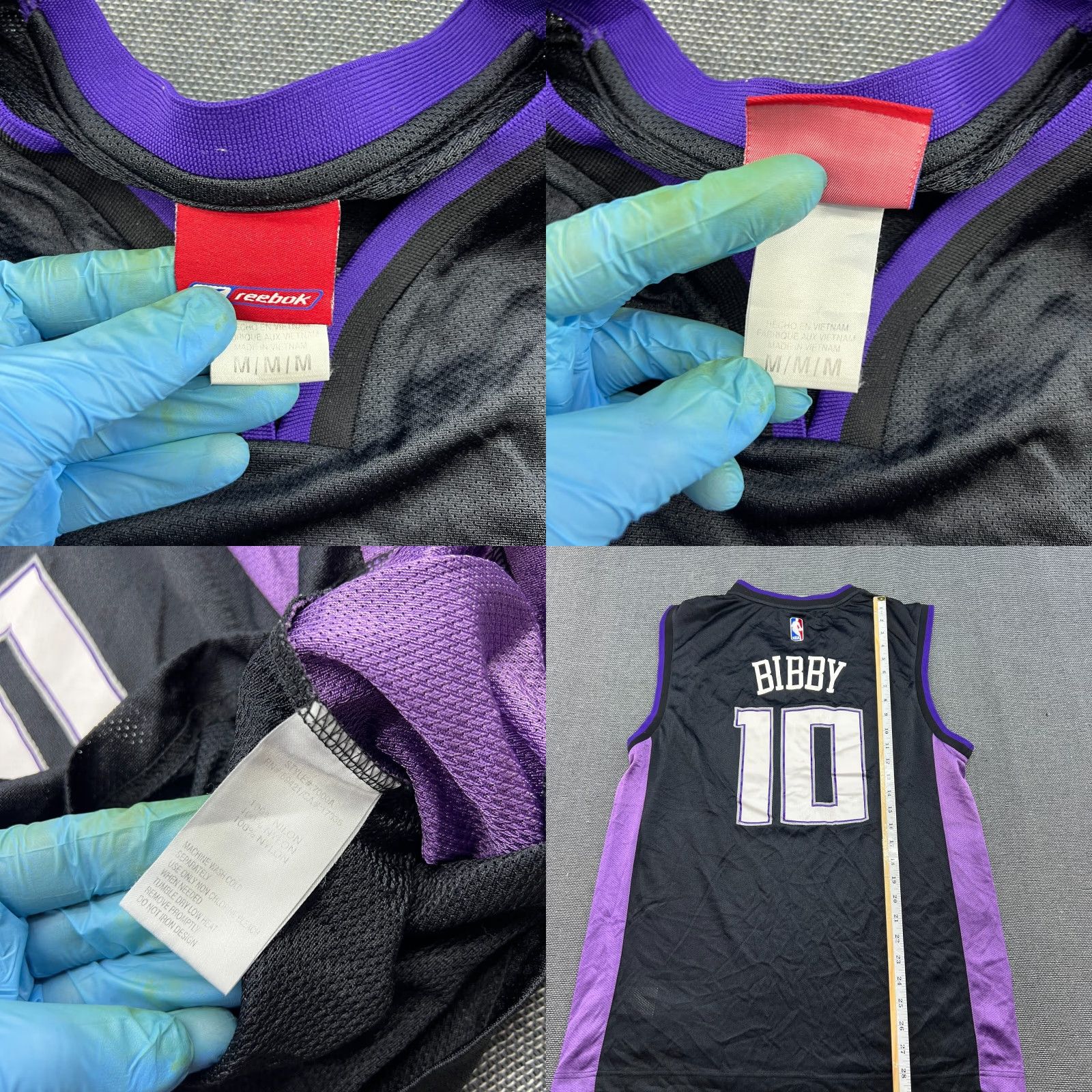 Reebok Reebok Sacramento Kings Mike Bibby Vintage Jersey Mens Medium Basketball Size US M / EU 48-50 / 2 - 8 Thumbnail