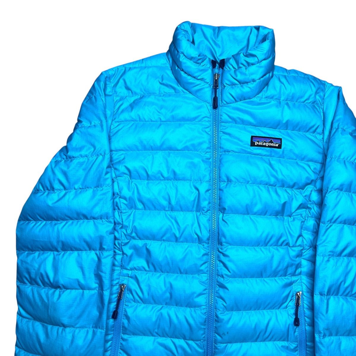 Patagonia Patagonia Women’s Style #84683 Down Blue Zip Puffer Jacket Size S / US 4 / IT 40 - 21 Thumbnail