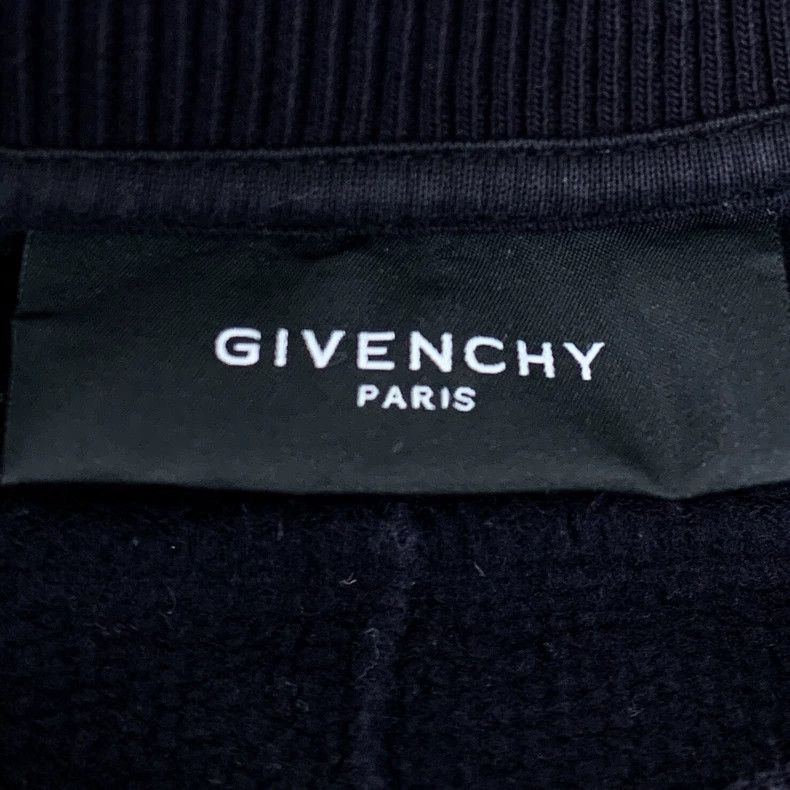 Givenchy Givenchy Black Target Print Cotton Crew Neck T-Sweatshirt Size US XS / EU 42 / 0 - 6 Thumbnail