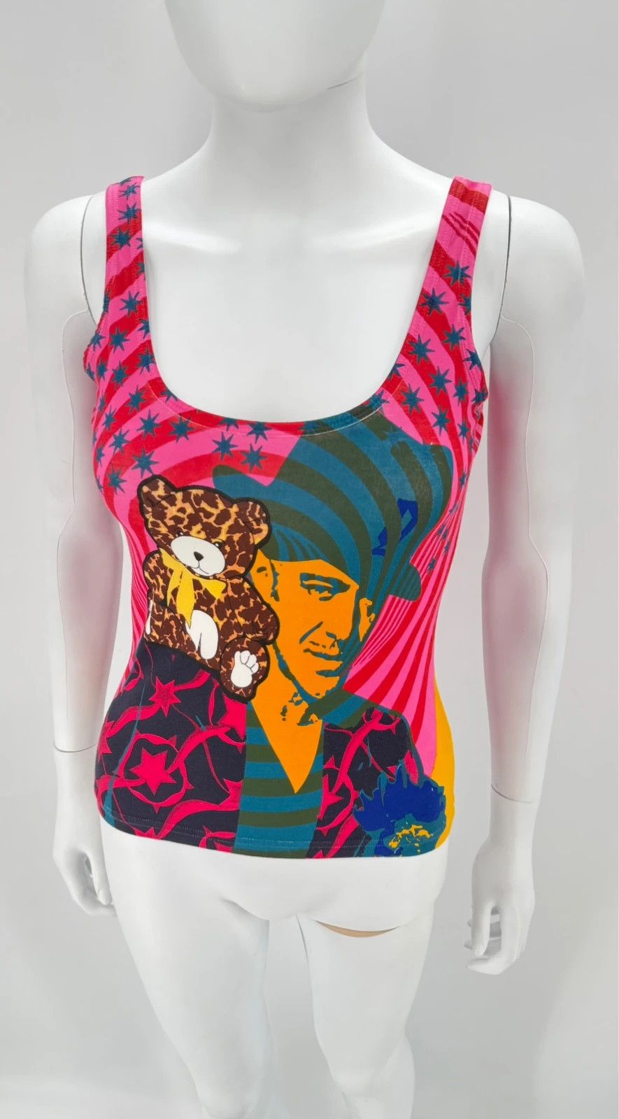 John Galliano RARE‼️ SS02 John Galliano Moto Sign Runway Tops