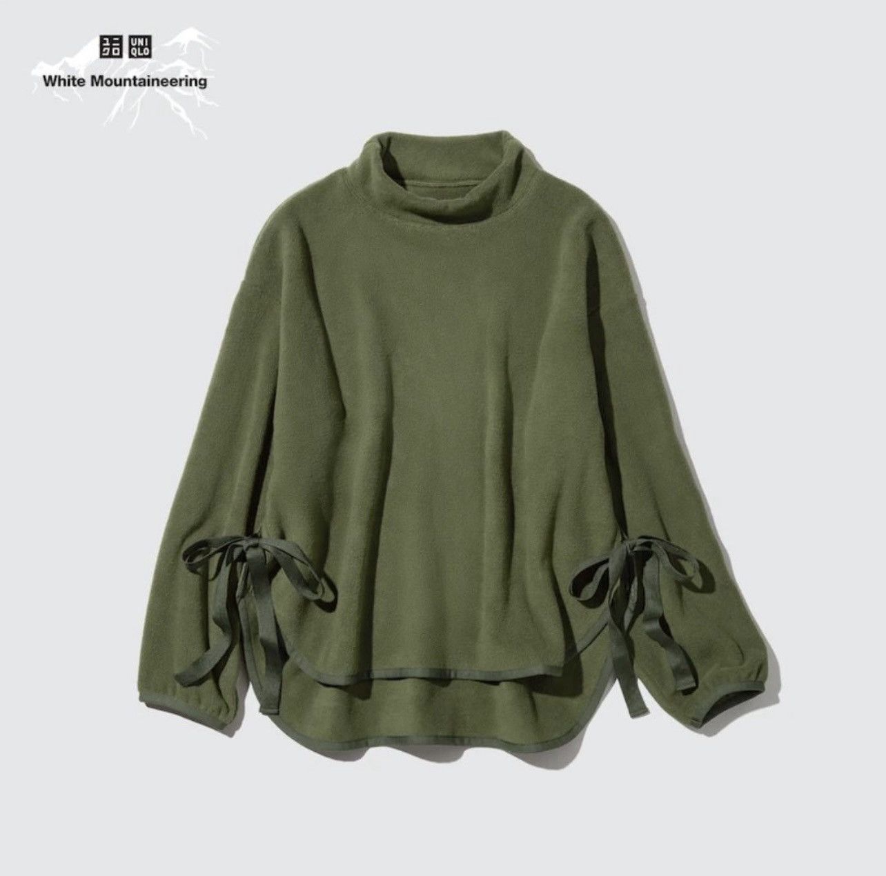 Uniqlo × White Mountaineering White Mountaineering x Uniqlo Fleece Mock Neck Long Pullover Size XL / US 12-14 / IT 48-50 - 2 Thumbnail