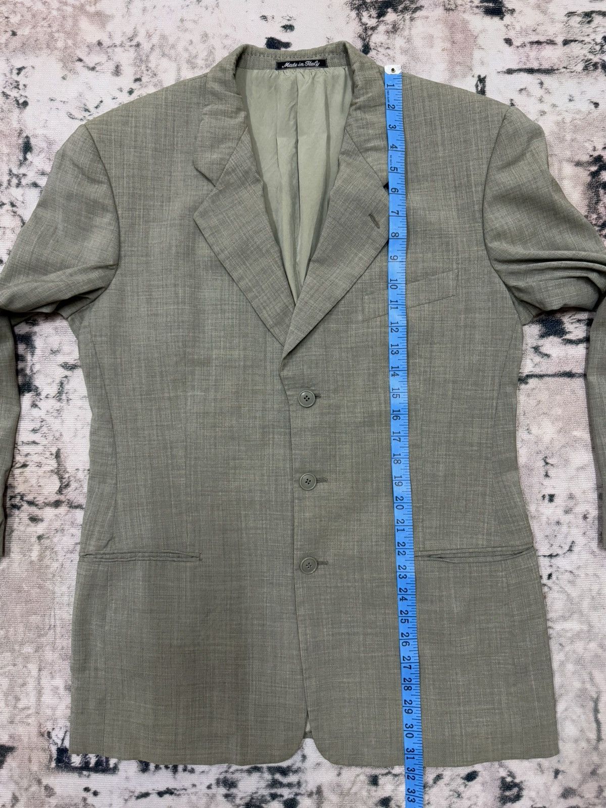 Giorgio Armani Giorgio Armani Le Collezioni Linen Balzers Size 42S - 15 Thumbnail