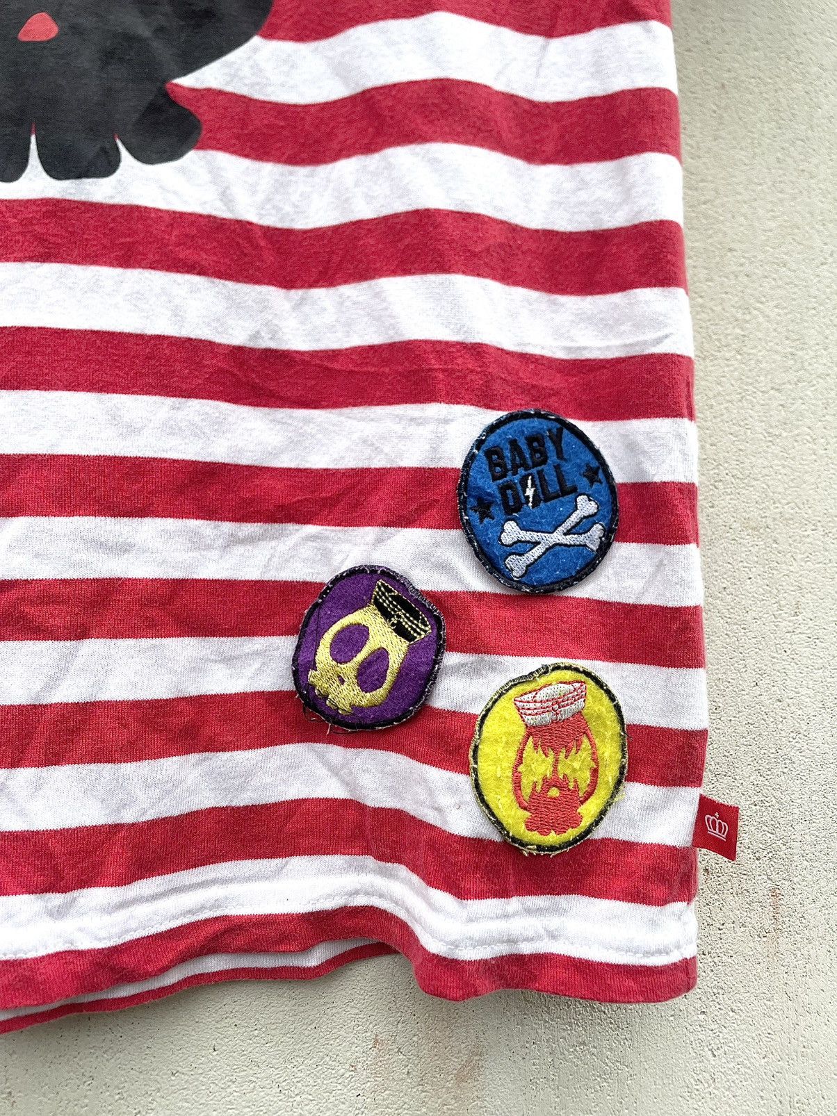 20471120 Y2K Baby Doll Skull/Patch lgb ifsixwasnine style Size US S / EU 44-46 / 1 - 4 Thumbnail