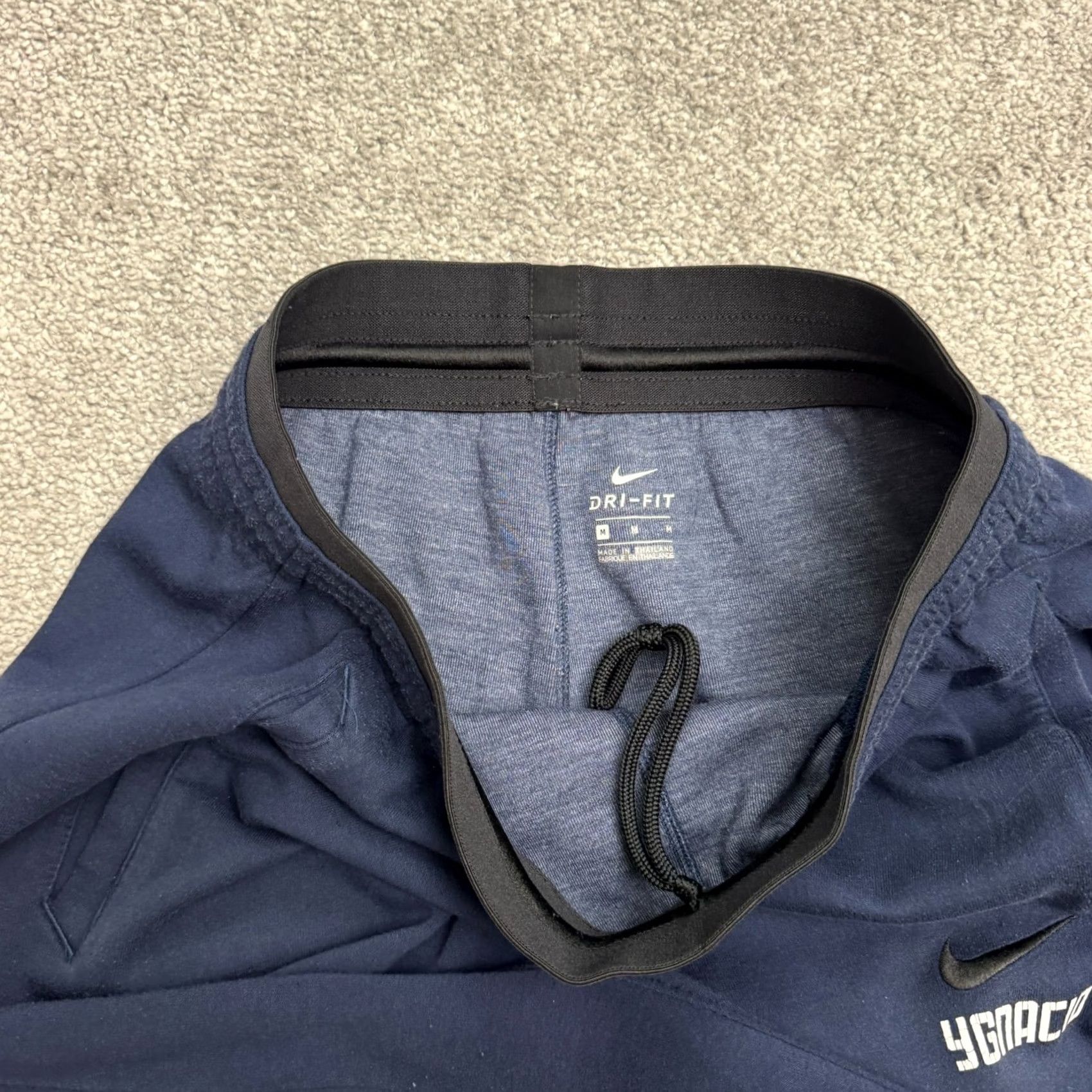 Nike Nike Dri-Fit Showtime Jogger Sweatpants Womens Medium Navy Blue Active Size 32" / US 10 / IT 46 - 6 Thumbnail