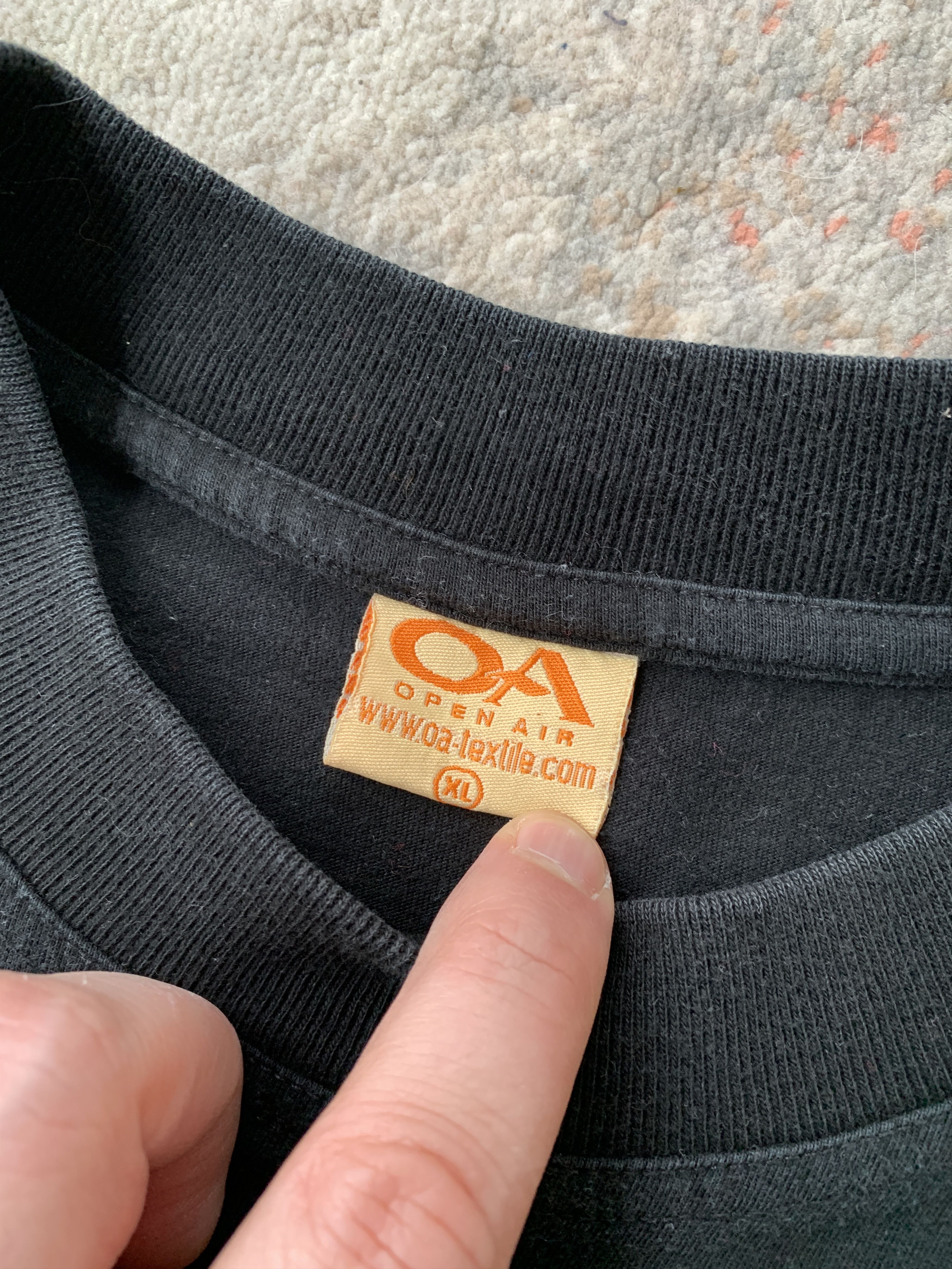 Other Vintage Security Saf Tee Size US XL / EU 56 / 4 - 5 Thumbnail